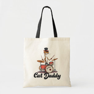 Cat Daddy Jazz Musik Schlagzeuger Musiker   Getige Tragetasche