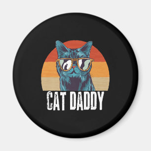 Cat Daddy Lustiges Katzen-Geschenk zum Vatertag Magnet