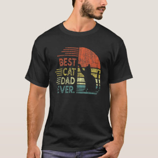 Cat Daddy Tee Vintage Bester Katzenvater überhaupt