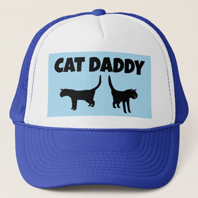 CAT DADDY VATER BALL CAPS HATTEN TRUCKERKAPPE (Vorderseite)