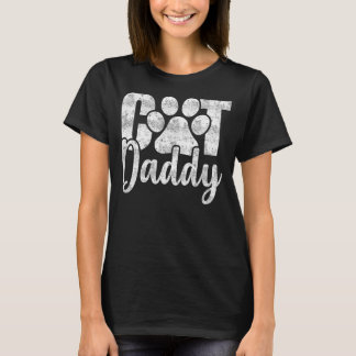 Cat Daddy Vathers Day Cat Cat Cat Eigentümer T-Shirt