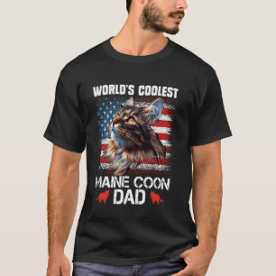 Cat Daddy WELTWEIT KÜHLSTER MAINE COON VATER Ameri T-Shirt
