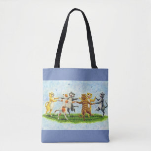 CAT DANSE CHANTER SAC FOURRE-TOUT FELINE *Personna