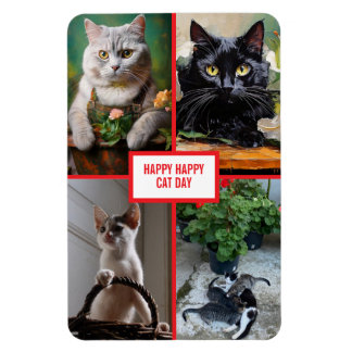 cat day  magnet