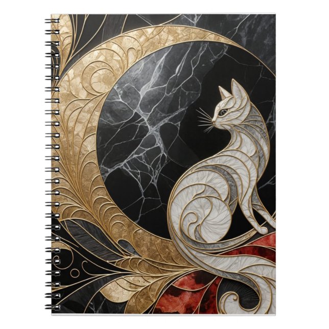 Cat Deko Journal-Notebook Notizblock (Vorderseite)