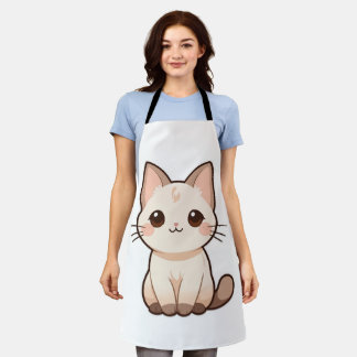 Cat Design-Schürze | Niedliche und stilvolle Schür Schürze