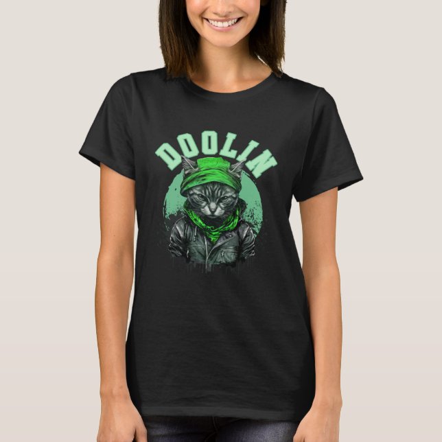 Cat Doolin Irish Saint Patrick s Day Ireland T-Shirt (Vorderseite)