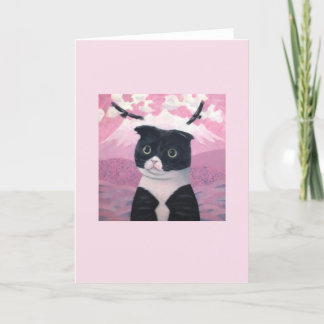 Cat Dora-chan rosa #3 Karte