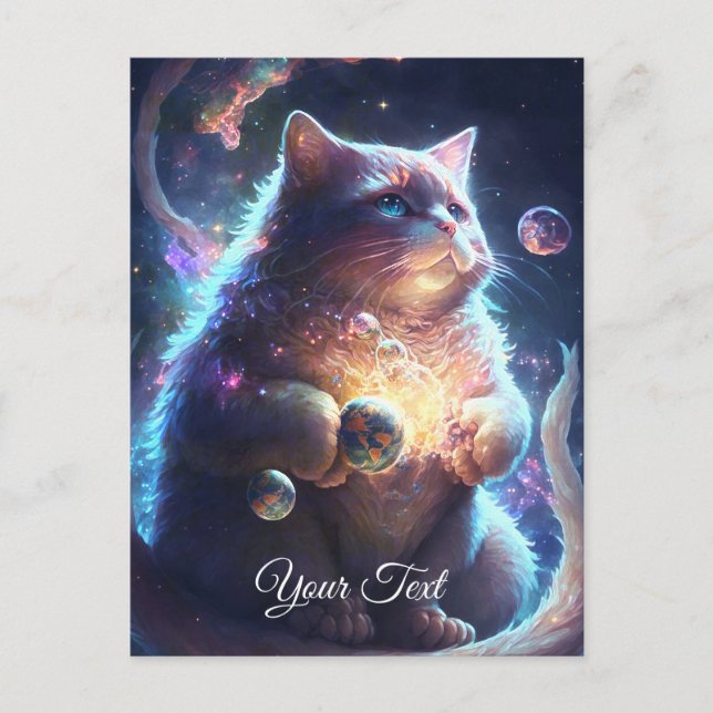 Cat Dreamer. Postkarte (Vorderseite)