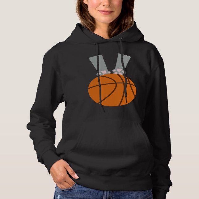 Cat Dunk cat dunking a basketball Hoodie (Vorderseite)