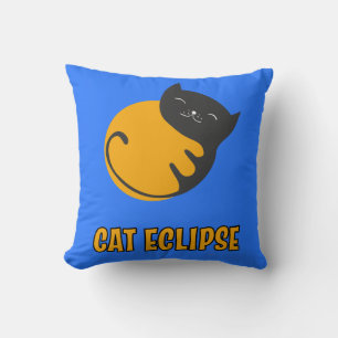 Cat Eclipse Kissen