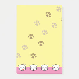 Cat Emoji Art 2 Post-it Klebezettel