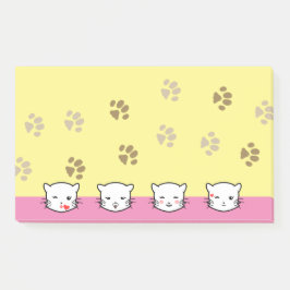 Cat Emoji Art 2 Post-it Klebezettel