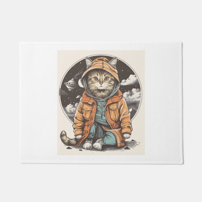 Cat Encounter Fußmatte (Vorderseite)