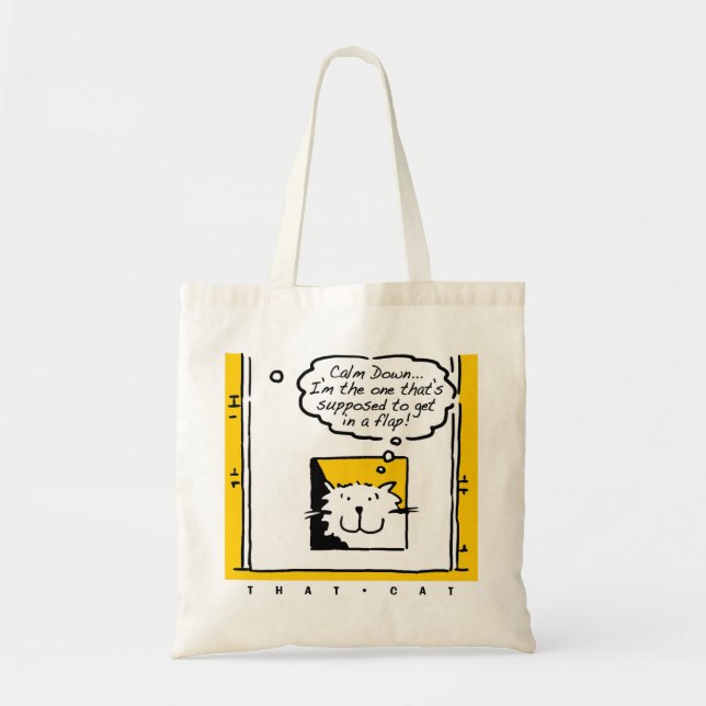 Cat Ewner Bag - Katze ist in ein bisschen einer Kl Tragetasche (Vorne)