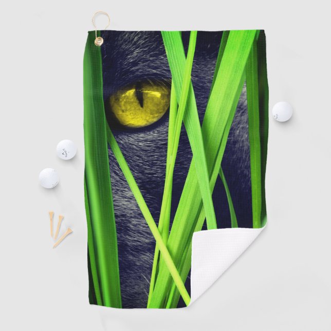 Cat Eye Golfhandtuch (Insitu)