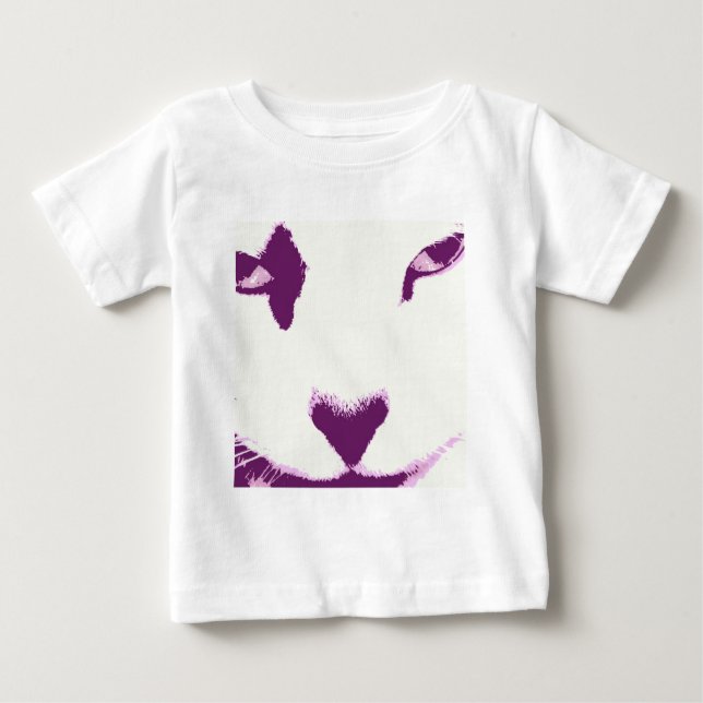 Cat Eyes Baby T-shirt (Vorderseite)