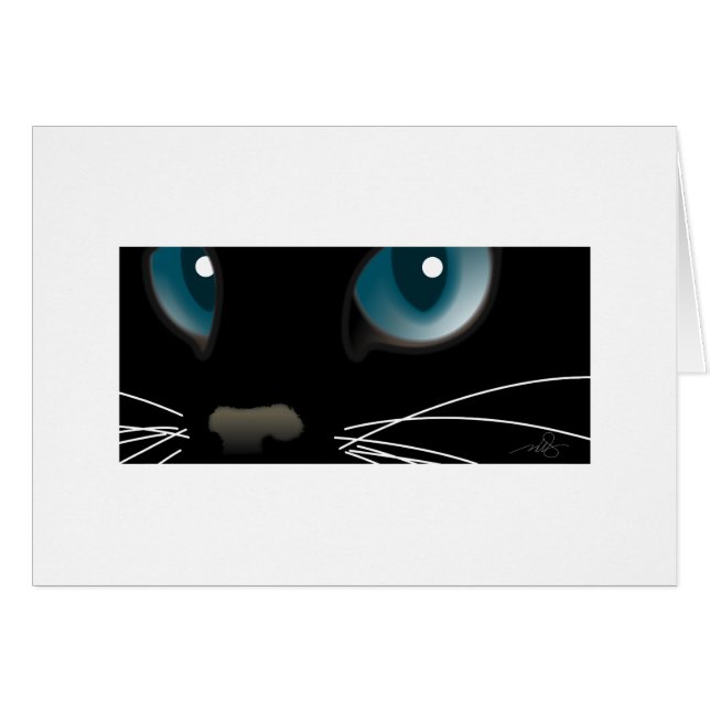 Cat Eyes Blue (Vorderseite (Horizontal))