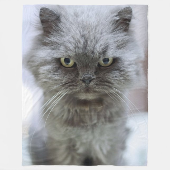 CAT EYES FLEECEDECKE (Vorderseite)