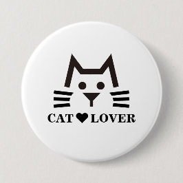 Cat-Face 缶バッジ Button