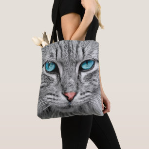 Cat Face Feline Theme Tasche