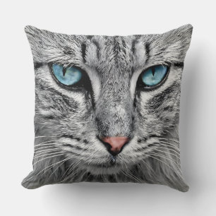 Cat Face Fraktal Design-10682 Kissen