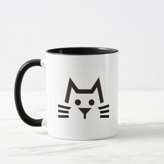 Cat-Face Tasse (Links)