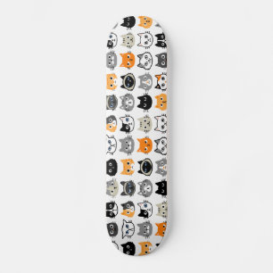 Cat Faces   Niedliche, lustige und annoyed Katzen Skateboard