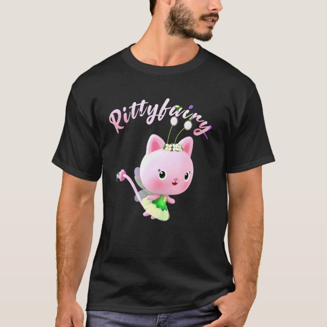 Cat-Fairy-Liebe T-Shirt (Vorderseite)