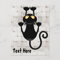 Cat Falldown lustige Zeichentrickfigur