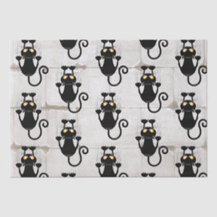 Cat Falldown lustige Zeichentrickfigur Seidenpapier