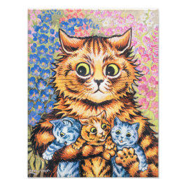 Cat Family | Louis Wain | Fotodruck