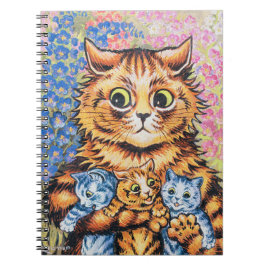 Cat Family | Louis Wain | Notizblock
