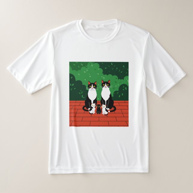 Cat family T-Shirt (Ablage )