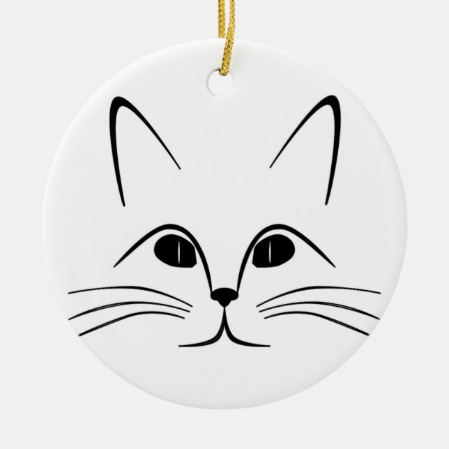 CAT-FELD KERAMIKORNAMENT (Vorne)
