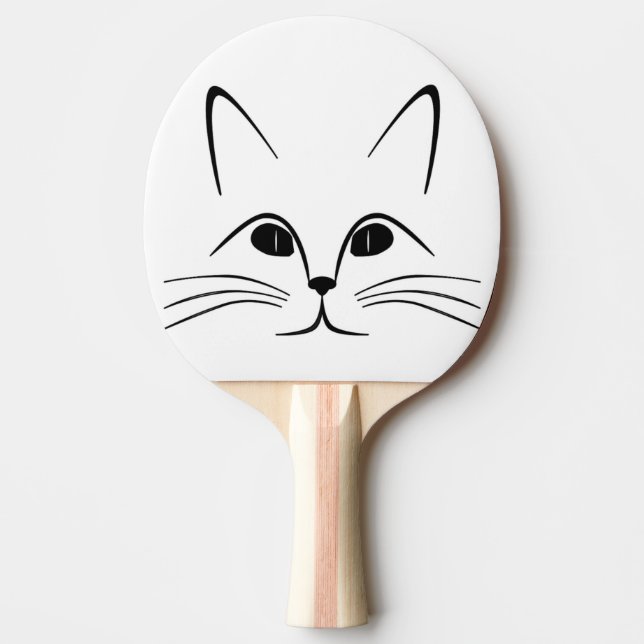 CAT-FELD TISCHTENNIS SCHLÄGER (Vorderseite)