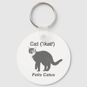 Cat Felis Catus Schlüsselanhänger