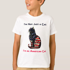 Cat Flag America T-Shirt