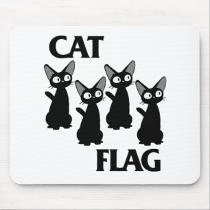 CAT-FLAGGE 2 MOUSEPAD