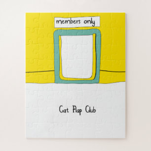 Cat Flap Club Cartoon
