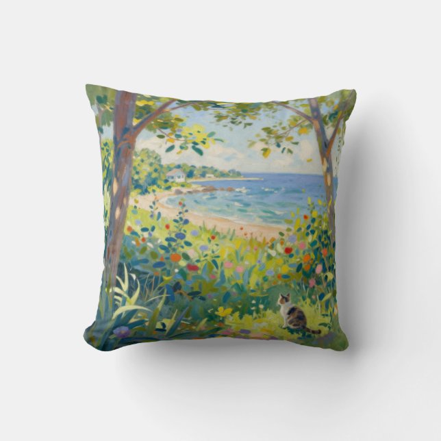 Cat Flowers And Sea Kissen (Vorderseite)
