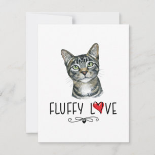 Cat Fluffy Liebe Kitty Meow Portrait