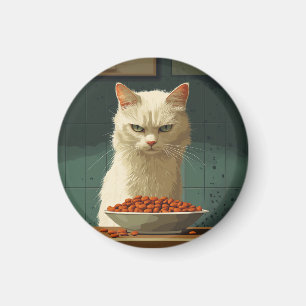 Cat Food Strike Magnet
