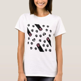 Cat Footprint T-Shirt