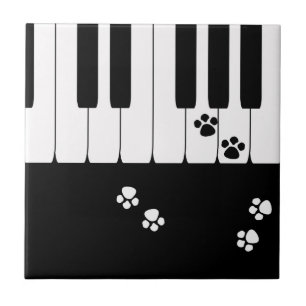 Cat Footprints Fliese