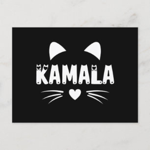Cat For Harris 2024 Postkarte