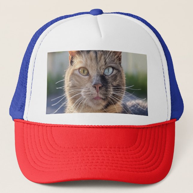 Cat-Foto anpassen hinzufügen Truckerkappe (Vorderseite)