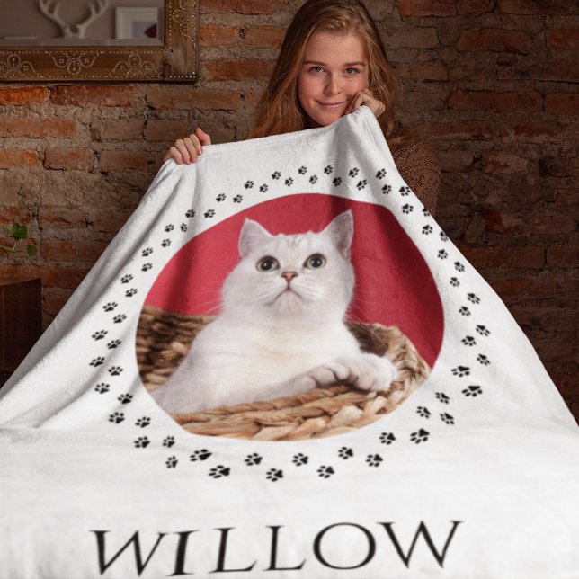 Cat Foto Blanket - Personalisiertes Haustier Keepa Fleecedecke (Von Creator hochgeladen)