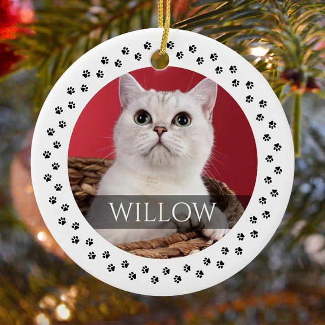 Cat Foto Ornament - Personalisierter Pet Keepake (Von Creator hochgeladen)
