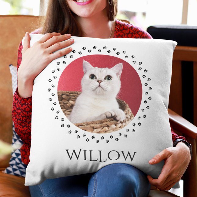 Cat Foto Pillow - Personalisiertes Pet Keepake Ges Kissen (Von Creator hochgeladen)